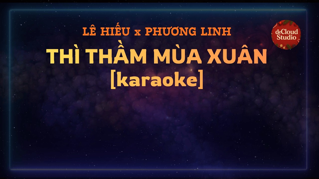 Thì Thầm Mùa Xuân (Karaoke) (Beat phối) - Lê Hiếu x Phương Linh
