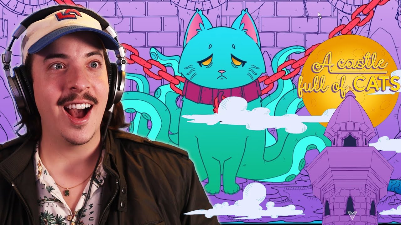 SECRET DUNGEONS IN THE HIDDEN KITTY CASTLE! | A Castle Full of Cats - Part 2