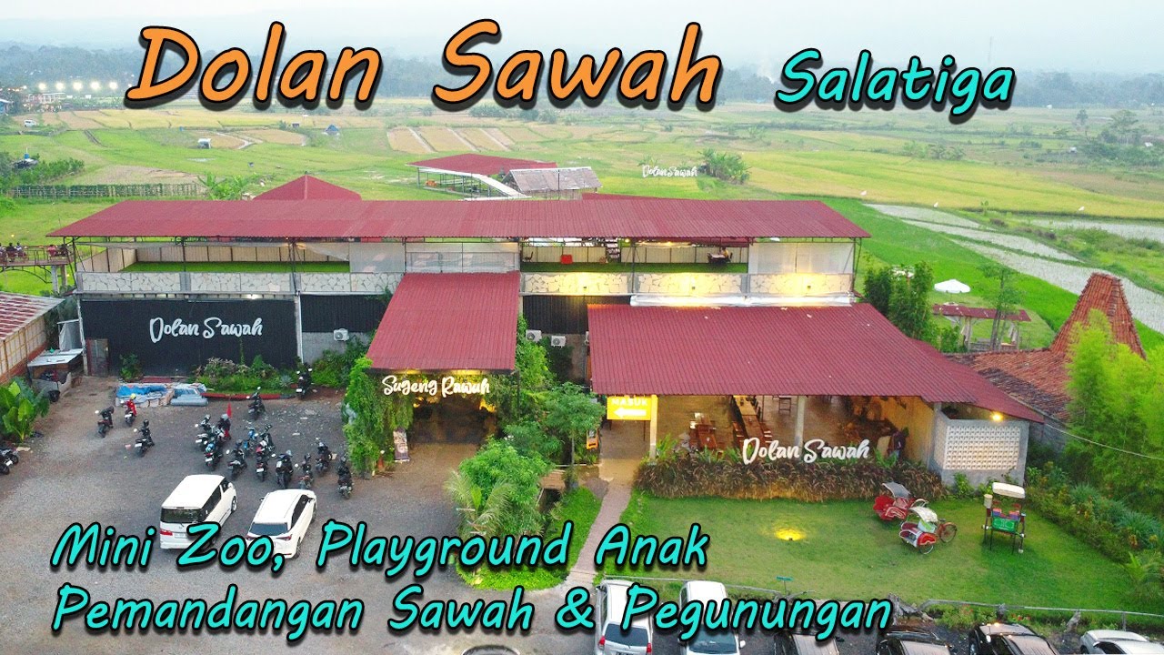 Dolan Sawah Wisata Kuliner Salatiga Terbaru Ada Mini Zoo Angkringan Dengan View Terbaik
