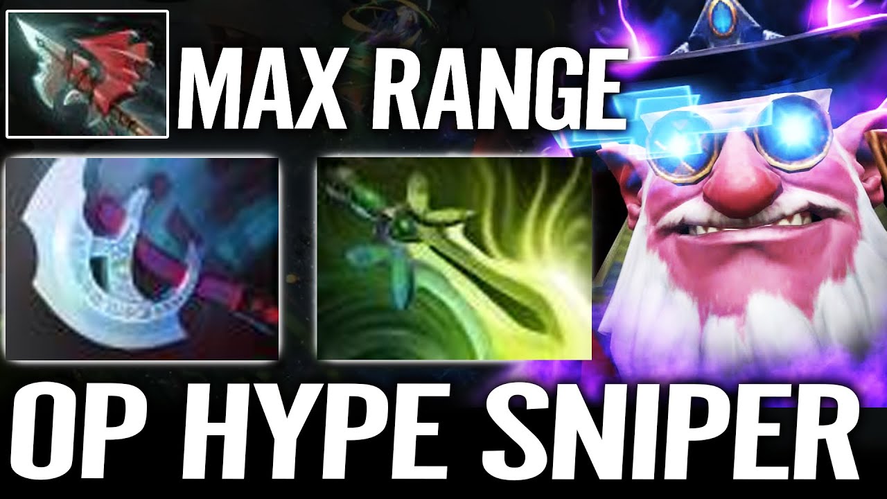 Probably Most Broken Sniper Build with Manta Style + Butterfly - Immortal Rank Gameplay Dota 2