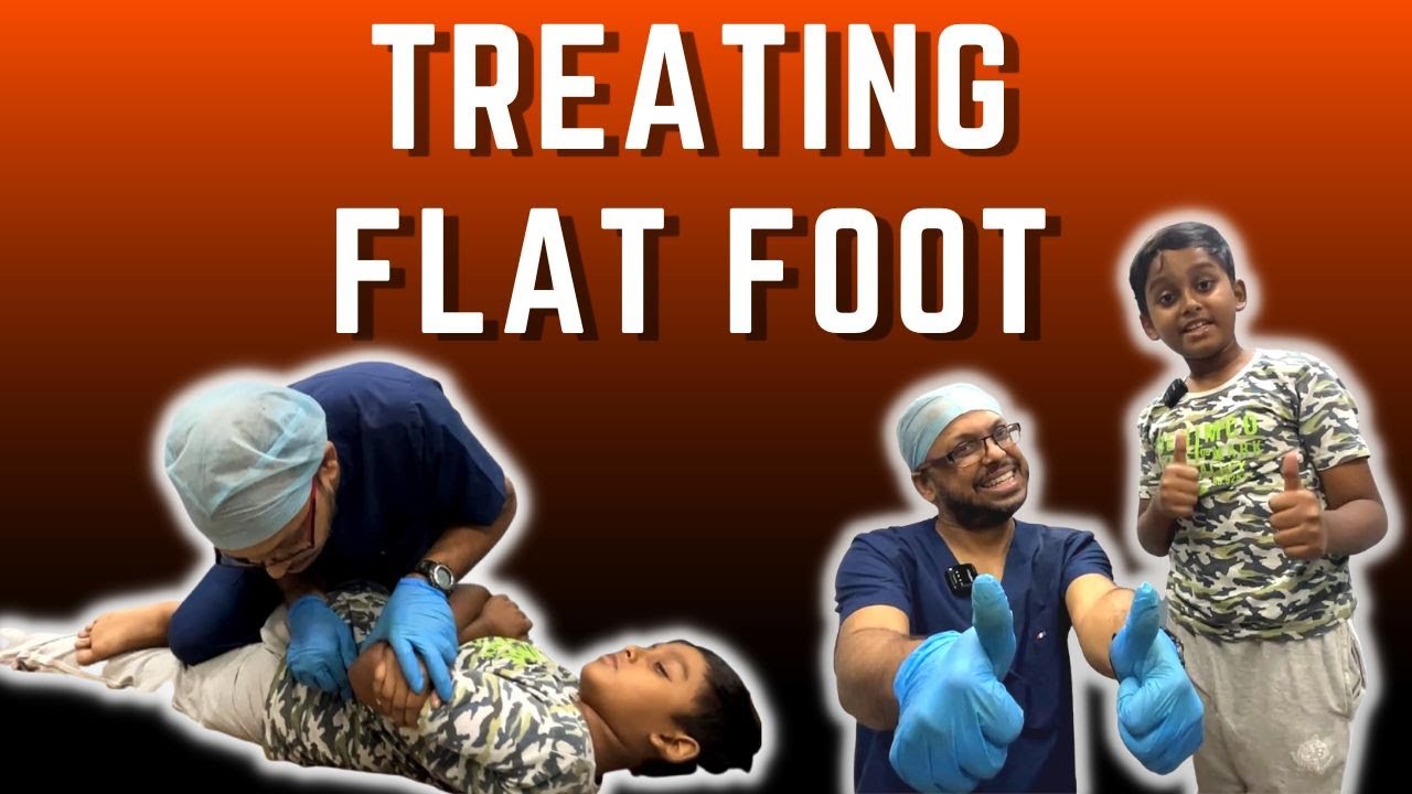 ALIGNING the FEET- Chiropractic Treatment for FLAT Foot Relief