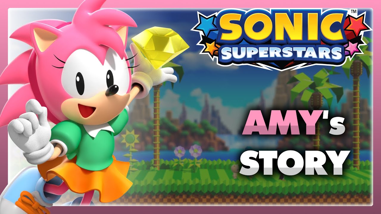 Sonic Superstars: Amy's Story 100% Playthrough (All Chaos Emeralds)