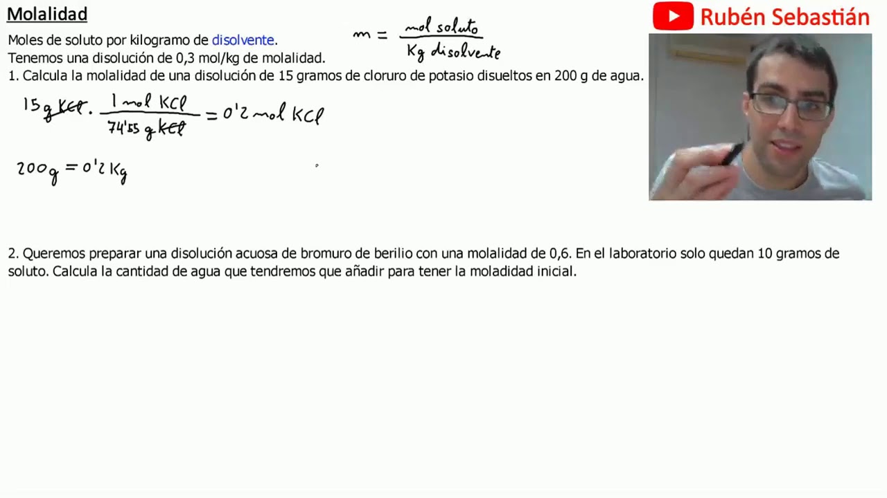 Molalidad