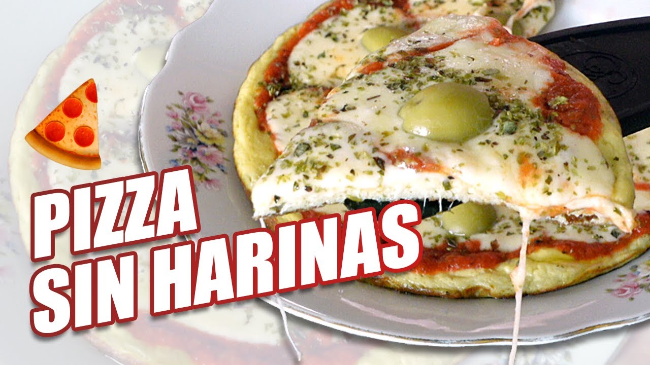 Pizza sin Harinas - &iexcl;Cel&iacute;acos, Diab&eacute;ticos y Dieta Keto!