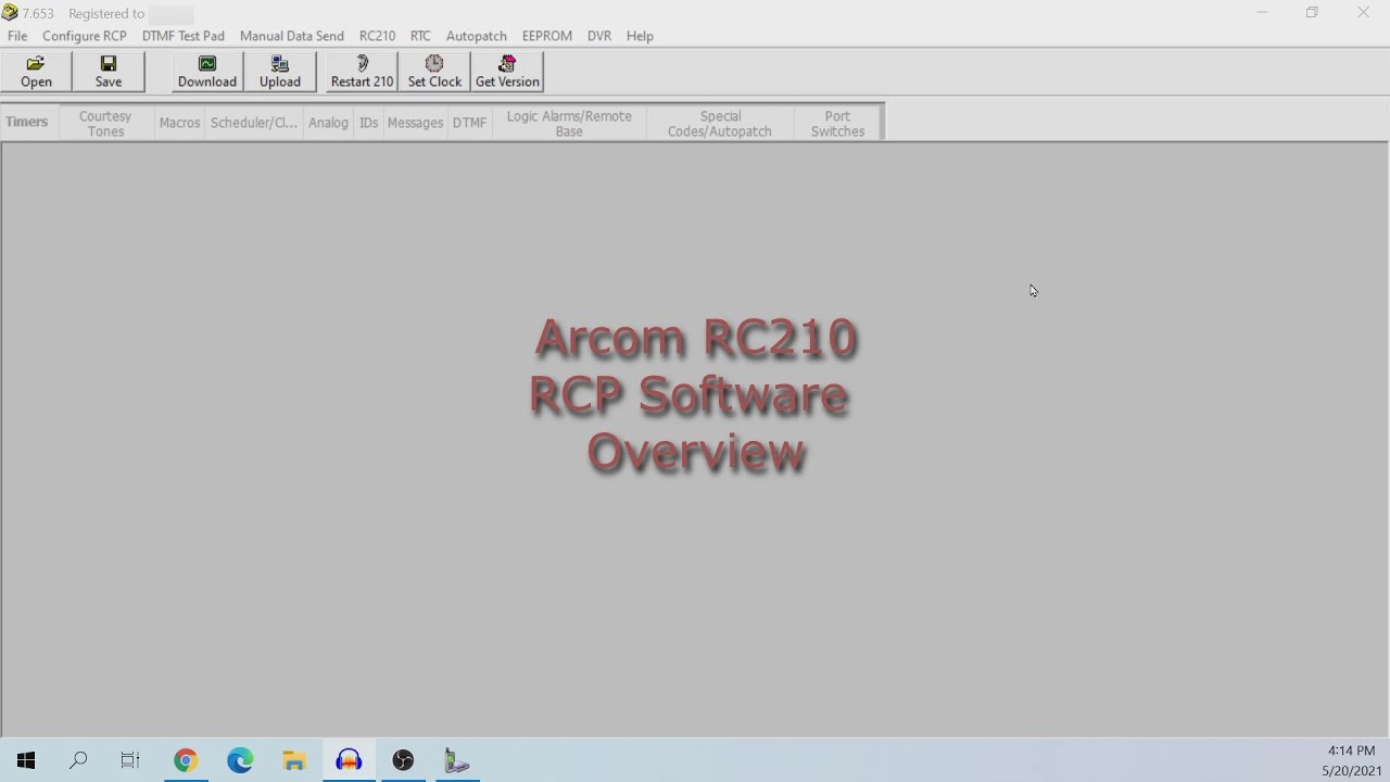 Arcom RC210 up close: Part 2 of 3
