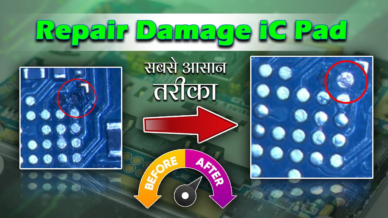 Ultimate Guide to Repairing Damaged IC Pads | Step-by-Step Tutorial #ICPadRepair