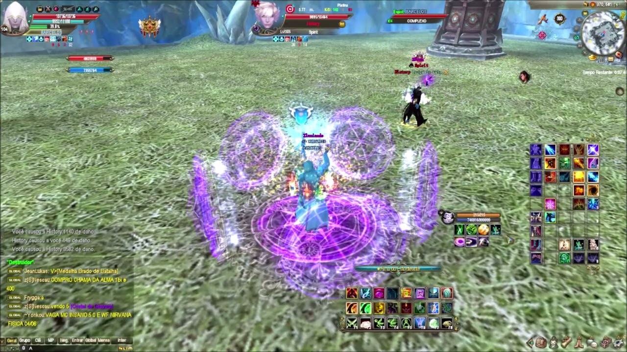 PW HISTORY - ARENA GUAN YU de ESP ( PSY ) [ Part 1 ] - Devil on Barcelos