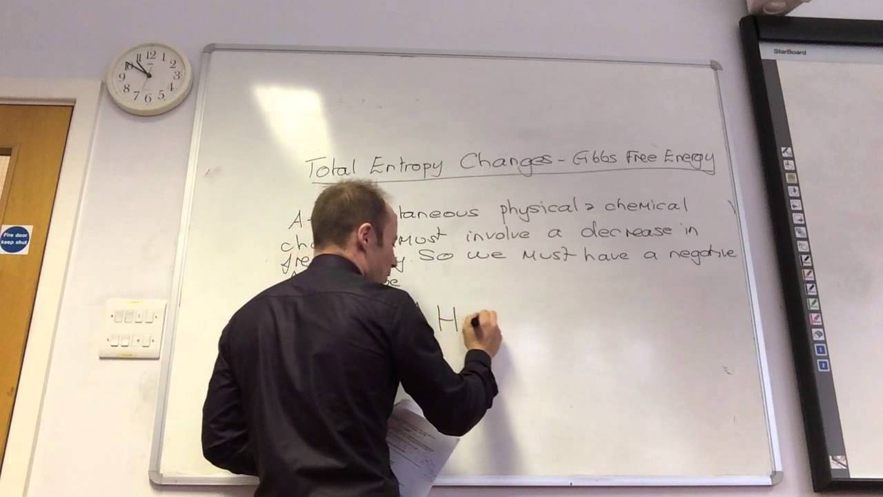 Gibbs free energy introduction from www.ChemistryTuition.Net