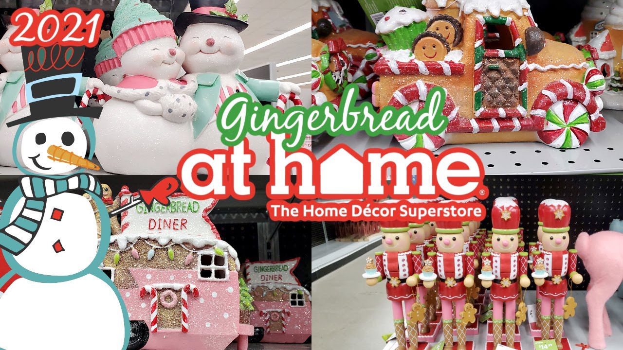 GINGERBREAD DECOR AT HOME STORE WALKTHROUGH 2021