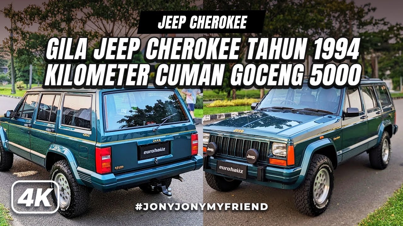 JEEP CHEROKEE: TUA TUA BEGINI TAPI MASIH SEGER KM BARU 5000 #JONYJONYMYFRIEND #JEEPCHEROKEE