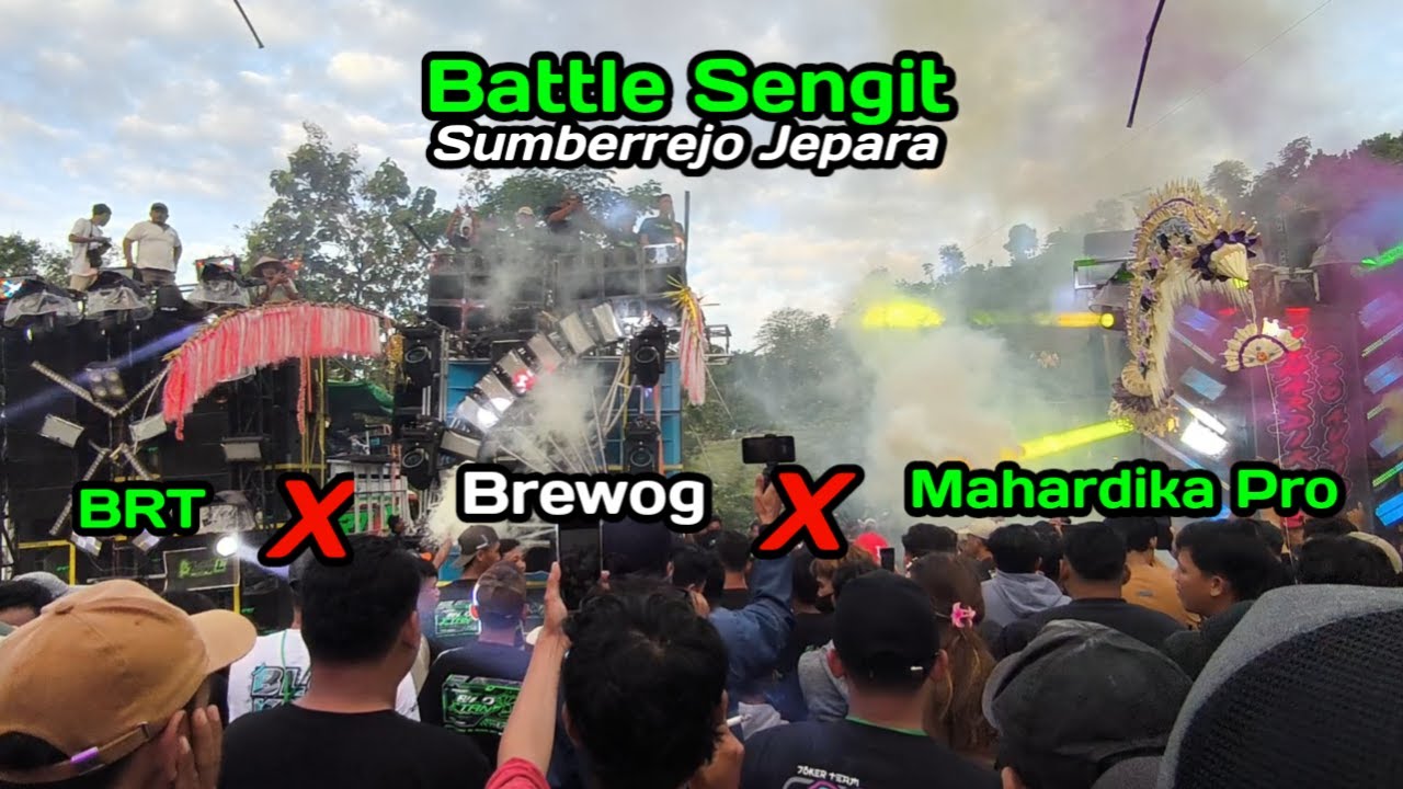 BATTLE SENGIT 🔥 Riswanda Mahardika VS Brewog Audio VS BRT Audio