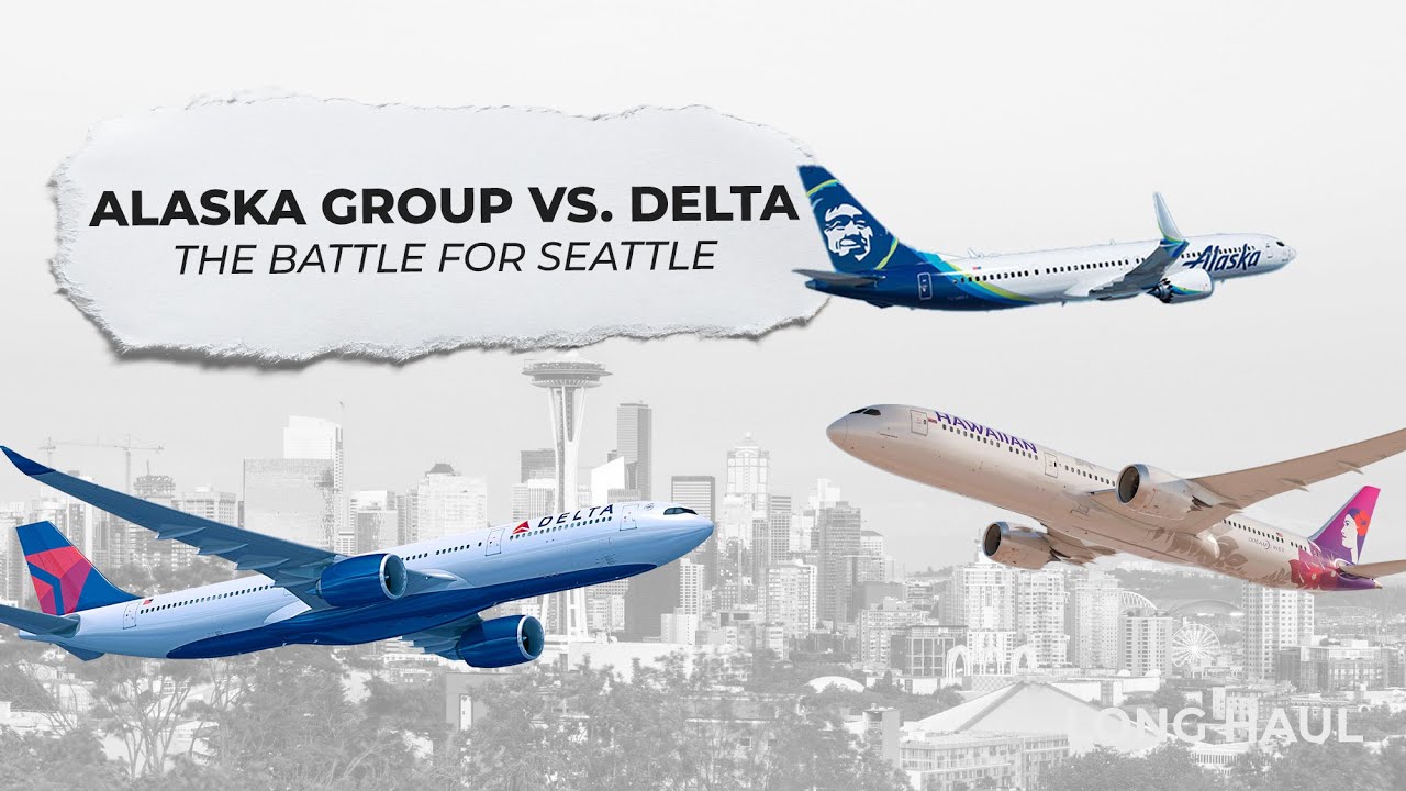 Seattle Battle: How Delta Air Lines Became Alaska's Worst Nightmare