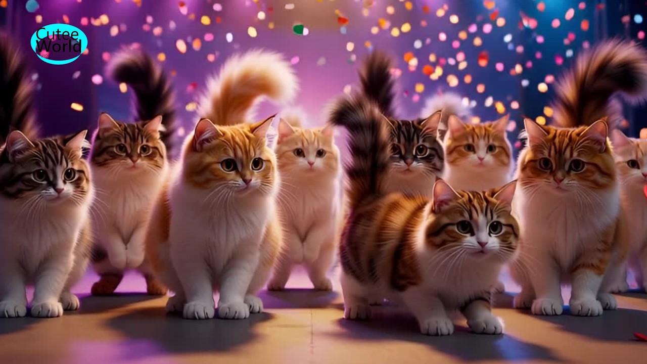 Funny Dancing Cats Steal the Show | Dancing with the Stars Cat Parody