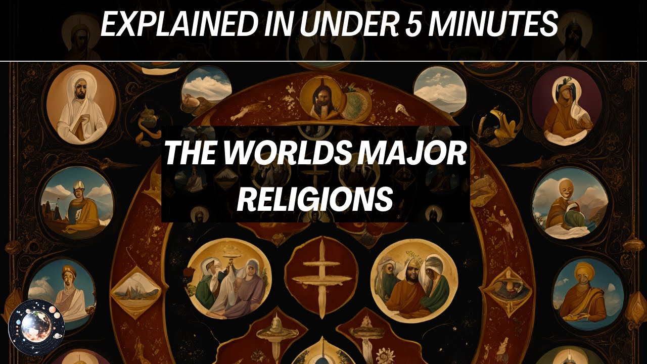 Major Religions Explained in Under 5 Minutes | Key Beliefs & Practices