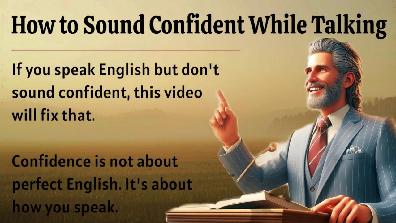 How to Sound Confident in English || English Podcast For Easy Conversation ✅ || Speak Like Leader