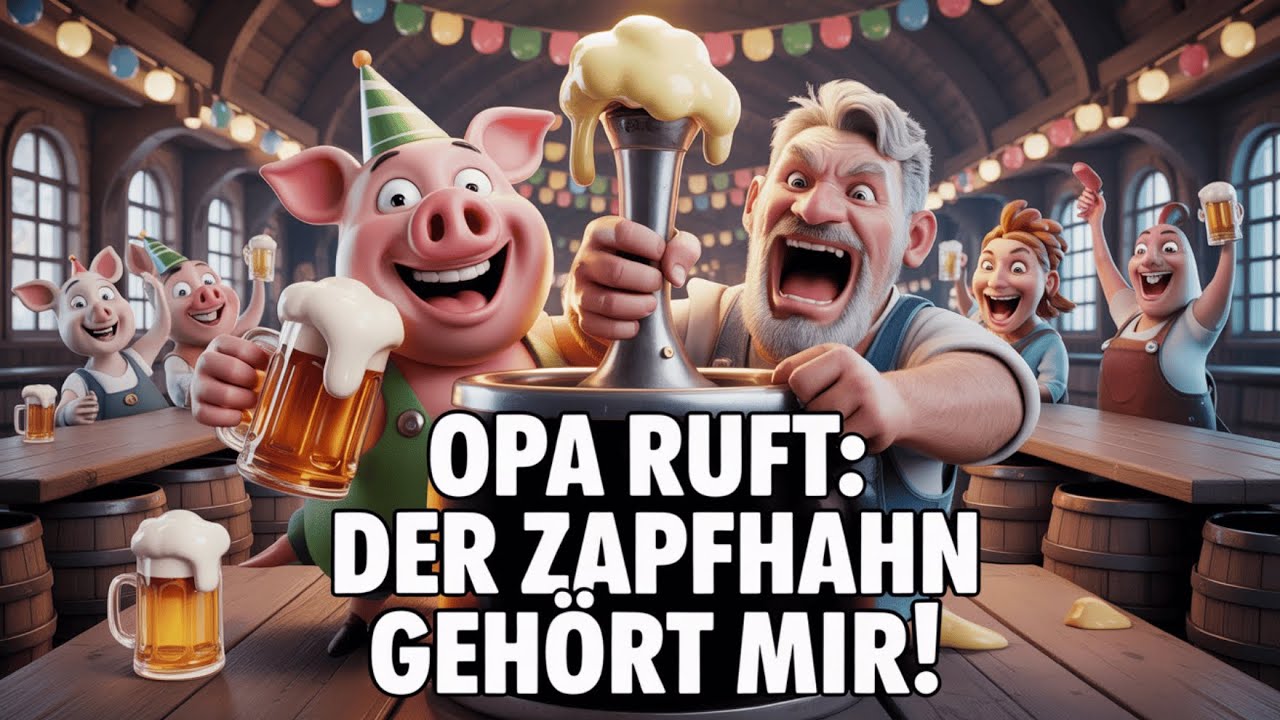 Der Zapfhahn gehört mir – Opa übernimmt die Kneipe 😂🔥