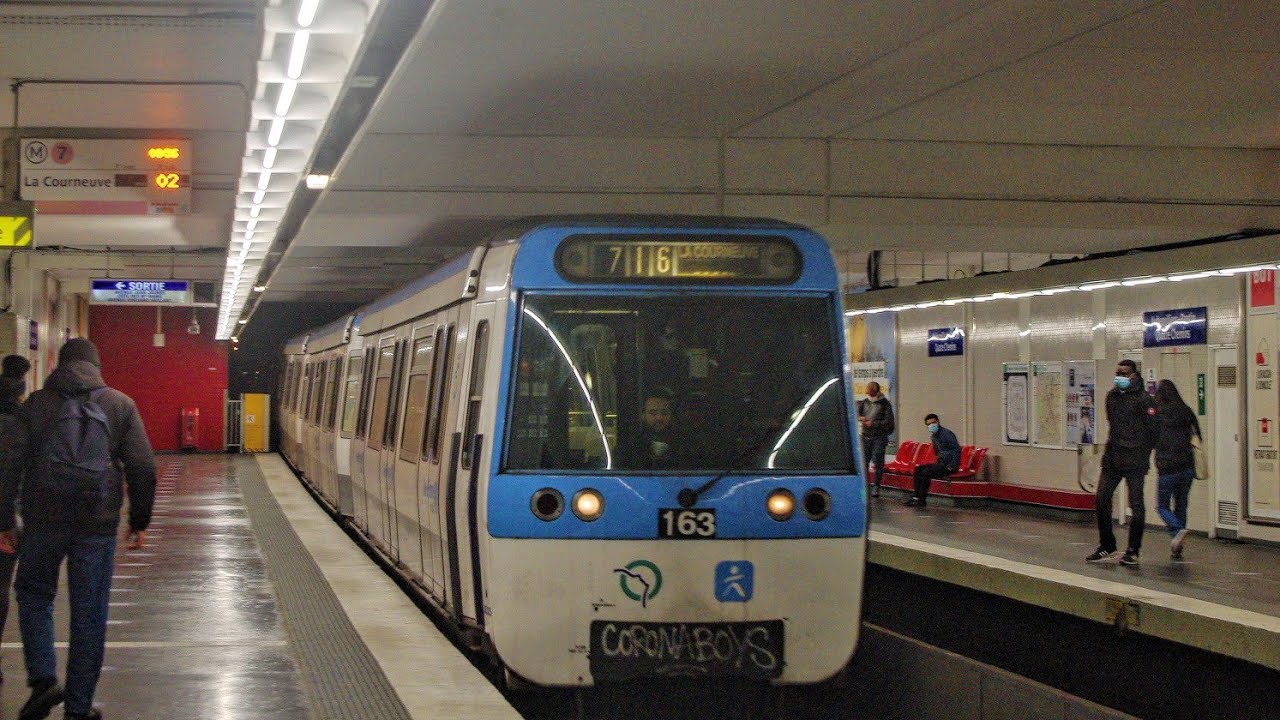 [Métro Paris] Ligne 13 - MF77 / Entre Saint Denis Université et Basilique de Saint Denis