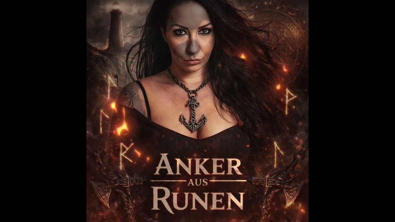 Anker aus Runen #Runenbraut #deutschrockbraut #Deutschrock 