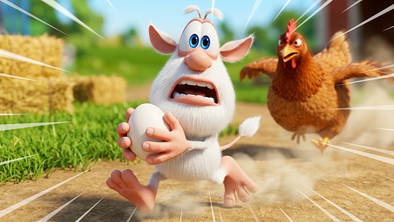 Буба - Веселье на ферме 🚜 Мультфильм для детей