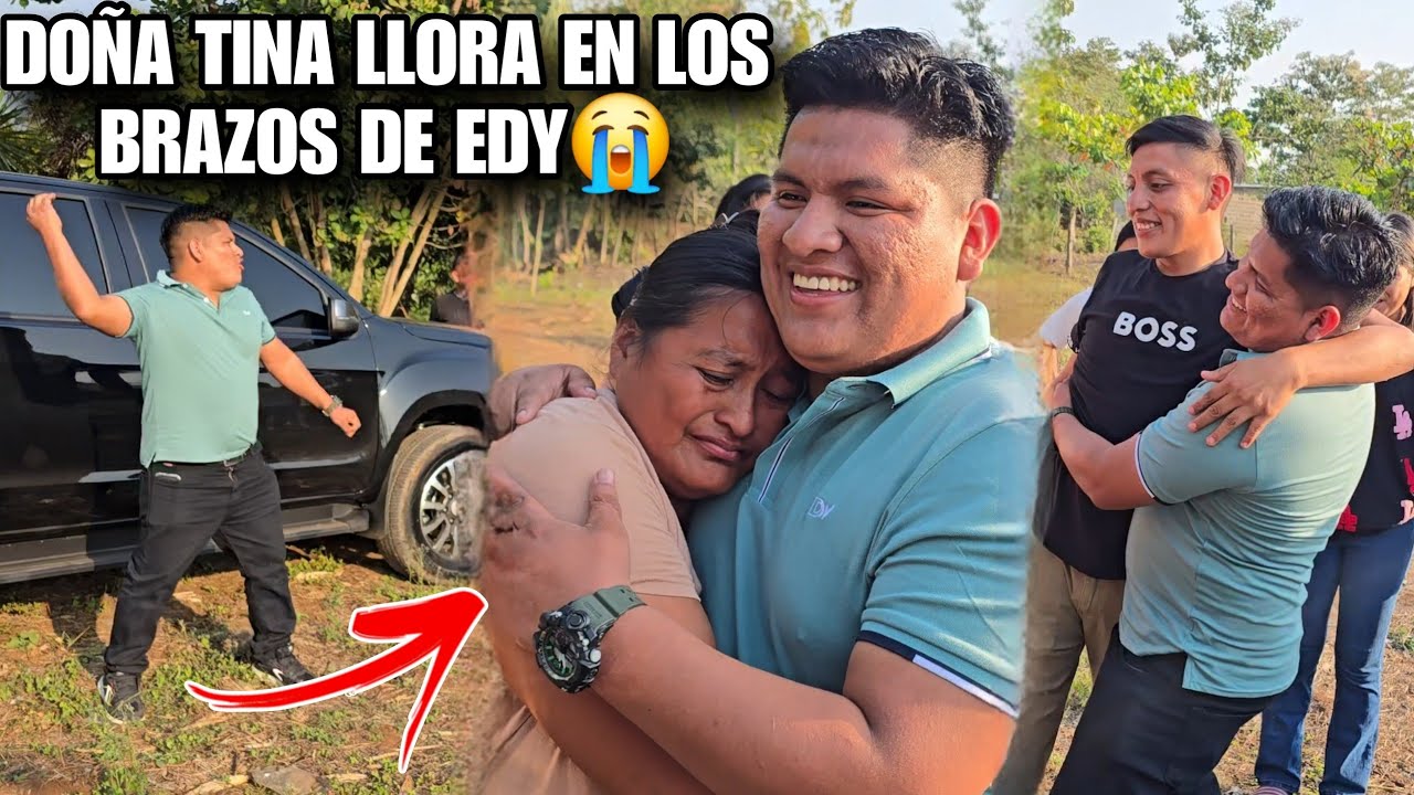 DOÑA TINA Y TEO Lloran En Los Brazos De EDY AL Ver El Carro Nuevo😭Nunca Imaginaron Esta SORPRESA😱
