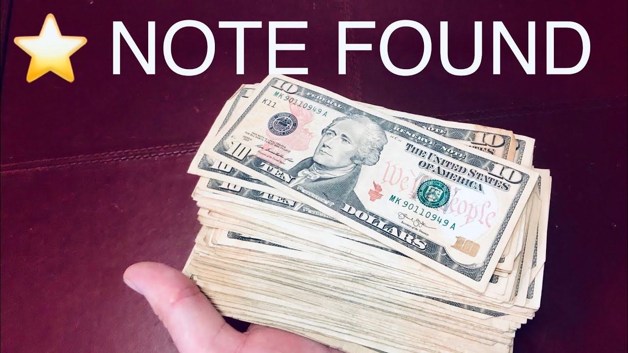 RARE ⭐️ NOTE FOUND IN $1000 BILL SEARCH!!