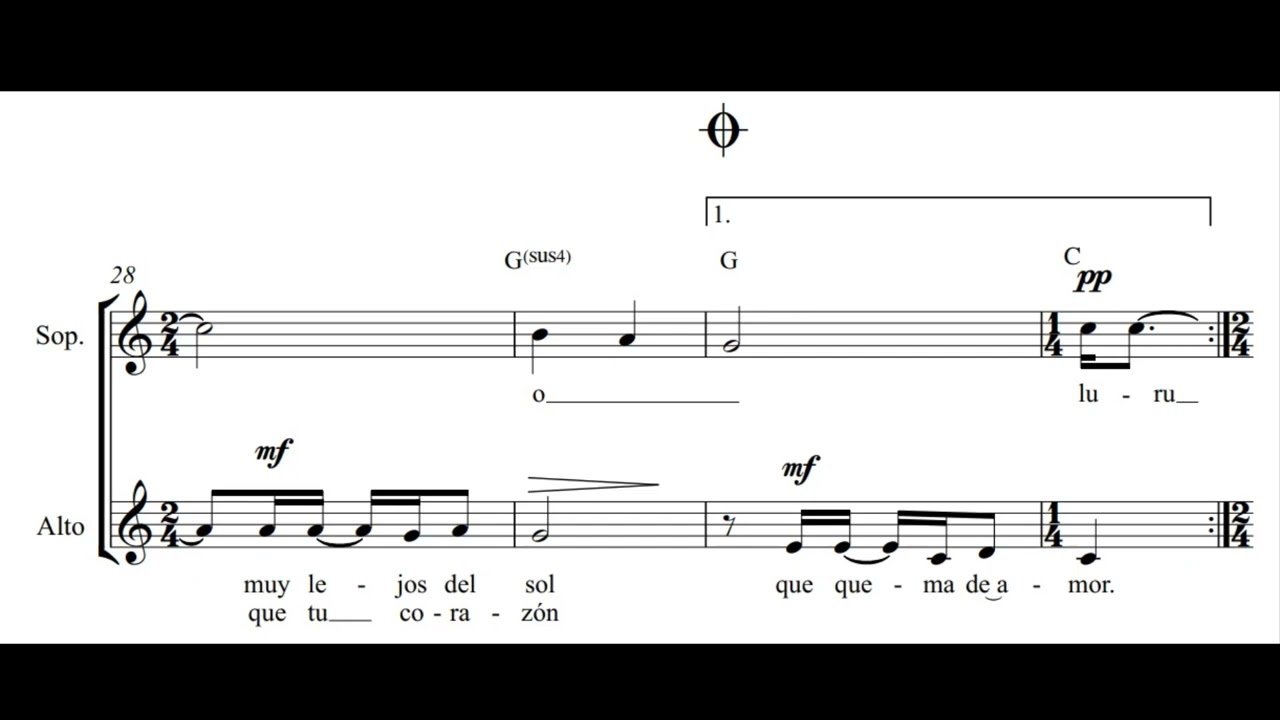 Seminare - Serú Girán - Arreglo a dos voces - Emanuel Juliá - Coro del buen consejo