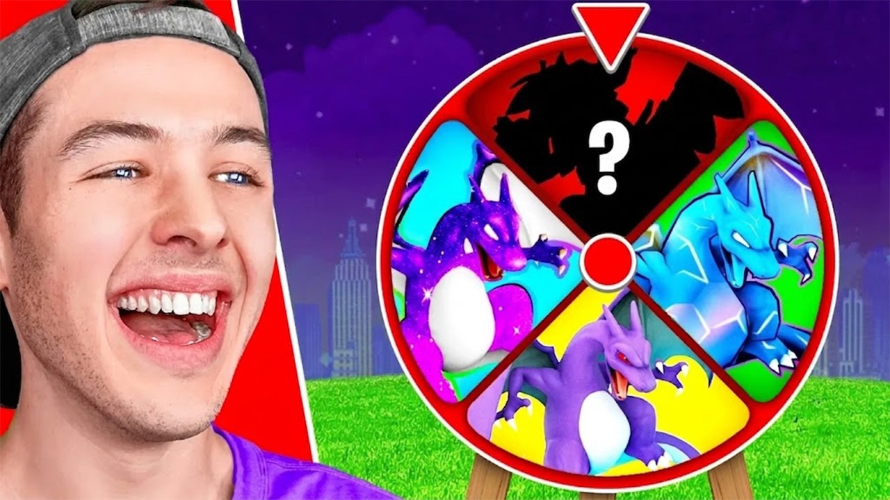SPINNING a WHEEL to DECIDE Which GOD POKEMON We CATCH!