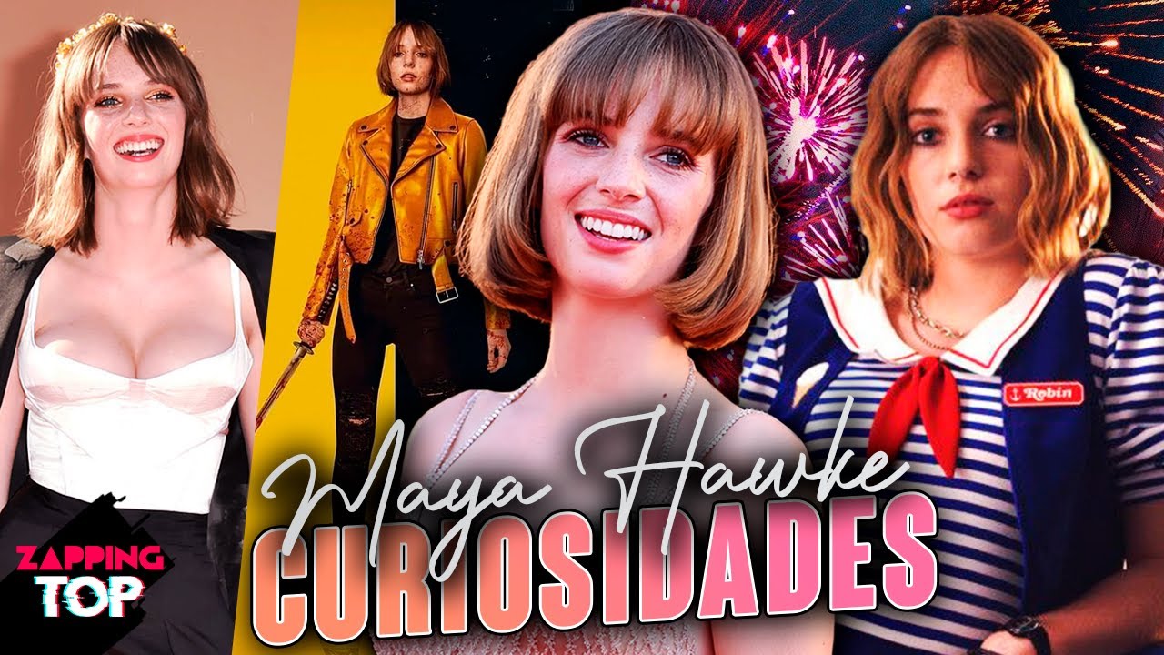 Lo Que NO SABÍAS de Maya Hawke (ROBIN) 💖| Stranger Things Temporada 5 | Netflix