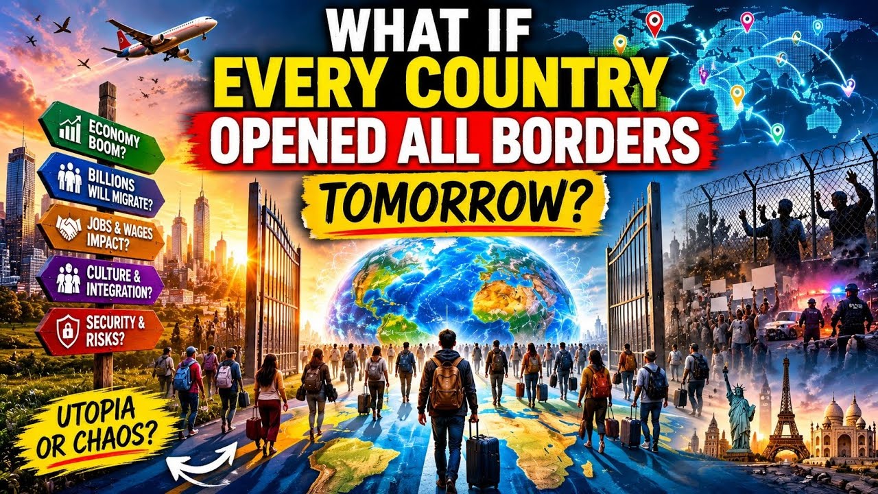 The Day Borders Vanished: How Open Borders Could Change Humanity Forever