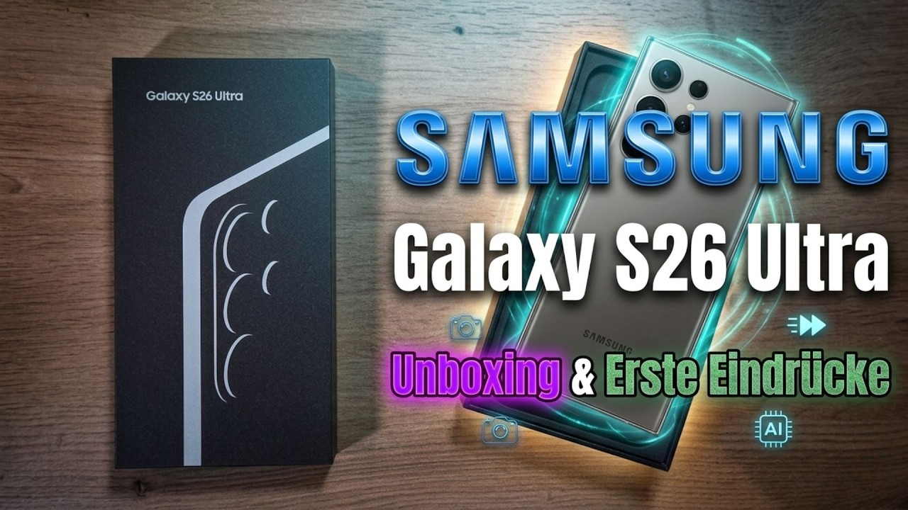 Samsung Galaxy S26 Ultra || Unboxing & Erste Eindrücke