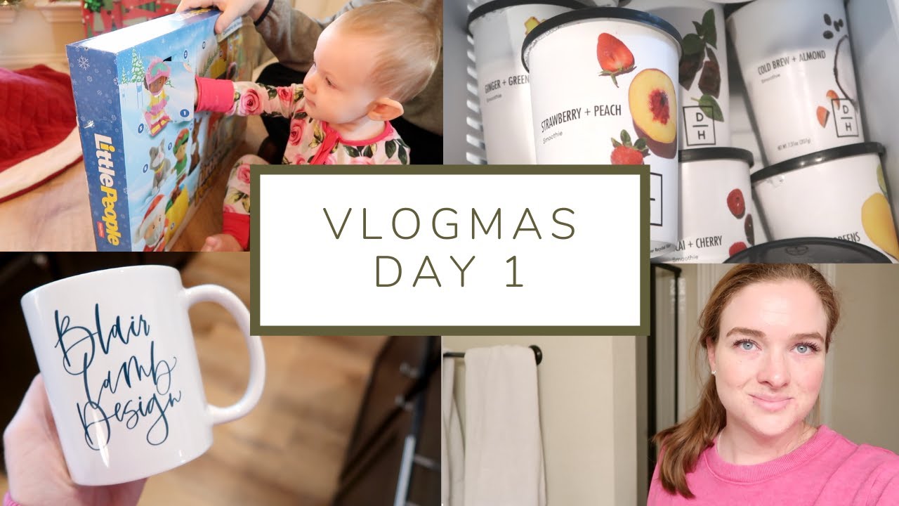Welcome to Vlogmas, Trying New Smoothies, + Adorable Shoes | Vlogmas Day 1 | December 1, 2020