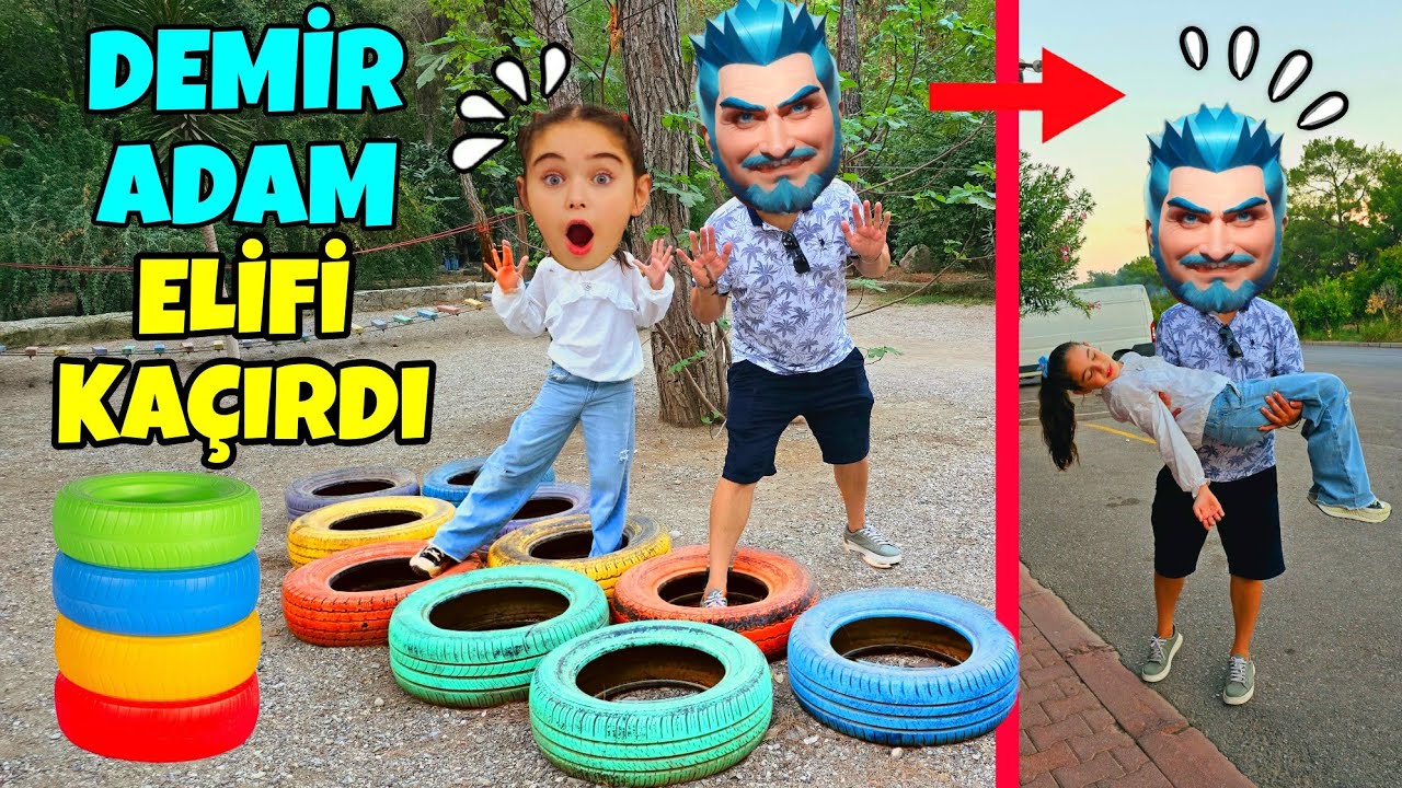 DEMİR ADAM ELİF SİNEMİ KAÇIRDI EYVAH!!!