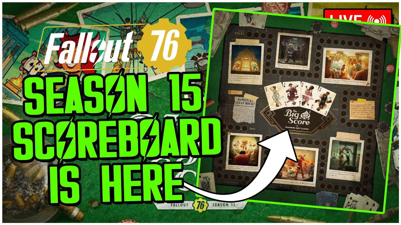 Fallout 76 Livestream | Fallout 76 Season 15 Scoreboard Is Here!
