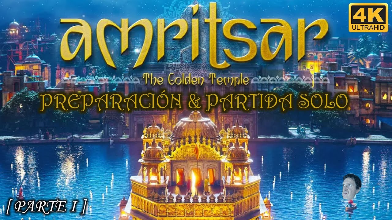 AMRITSAR : El Templo Dorado | Preparación + Partida Modo Solitario [ Parte I ]