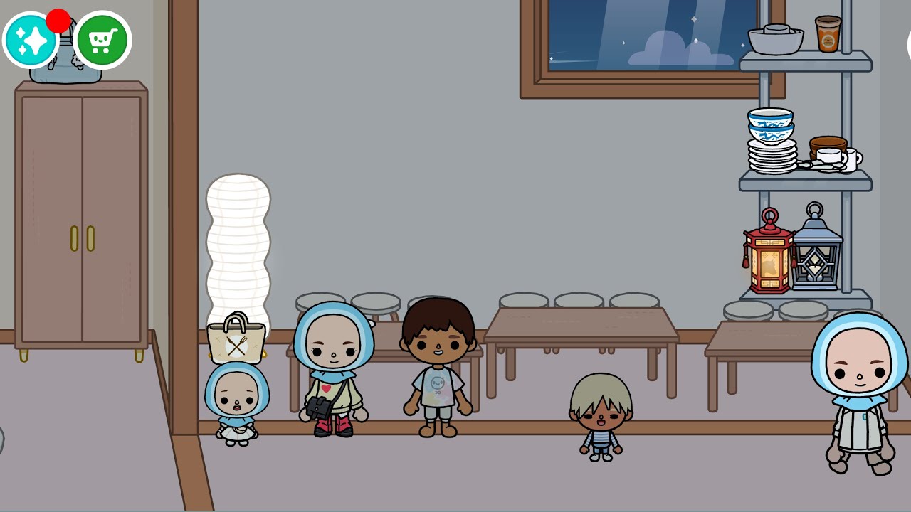 Ramadan day with family #ramadan Mubarak #game#voiced 