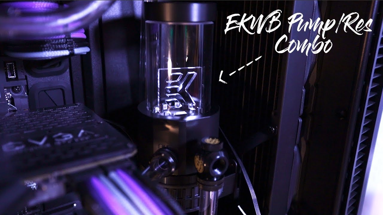 Installing EKWB Pump Reservoir Combo