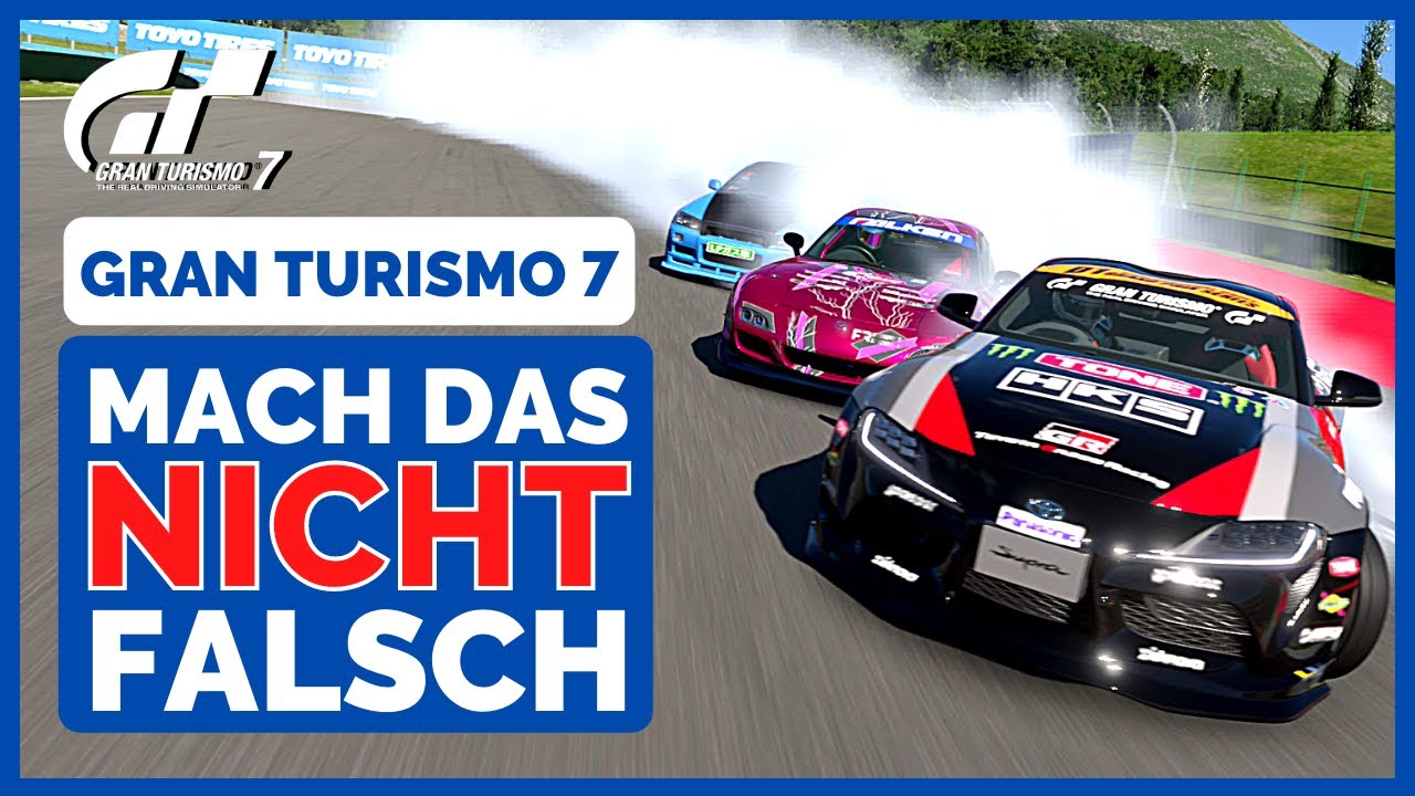 Mach das nicht falsch in Gran Turismo 7 - Fahrhilfen richtig einstellen in Gran Turismo 7
