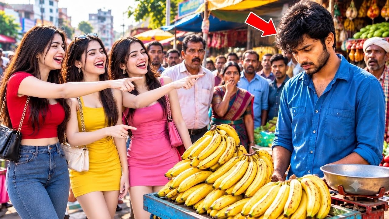🔥DM की बेटी ने गरीब केले बेचने वाले का उडाया मजाक, फिर सामने आया असली राज 😱