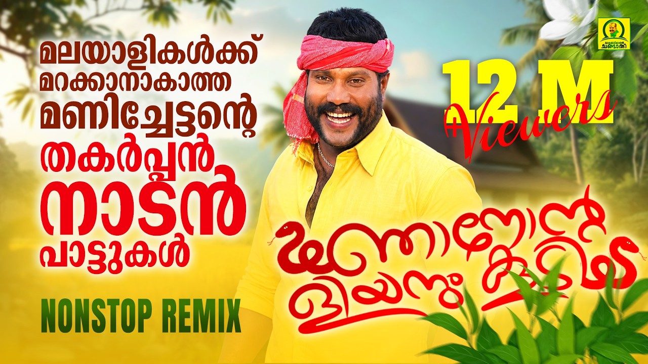 ഞാനോന്റളിയനും കൂടി | മണിച്ചേട്ടന്റെ തകർപ്പൻ നാടൻപാട്ടുകൾ  | Kalabhavan Mani Nonstop Remix