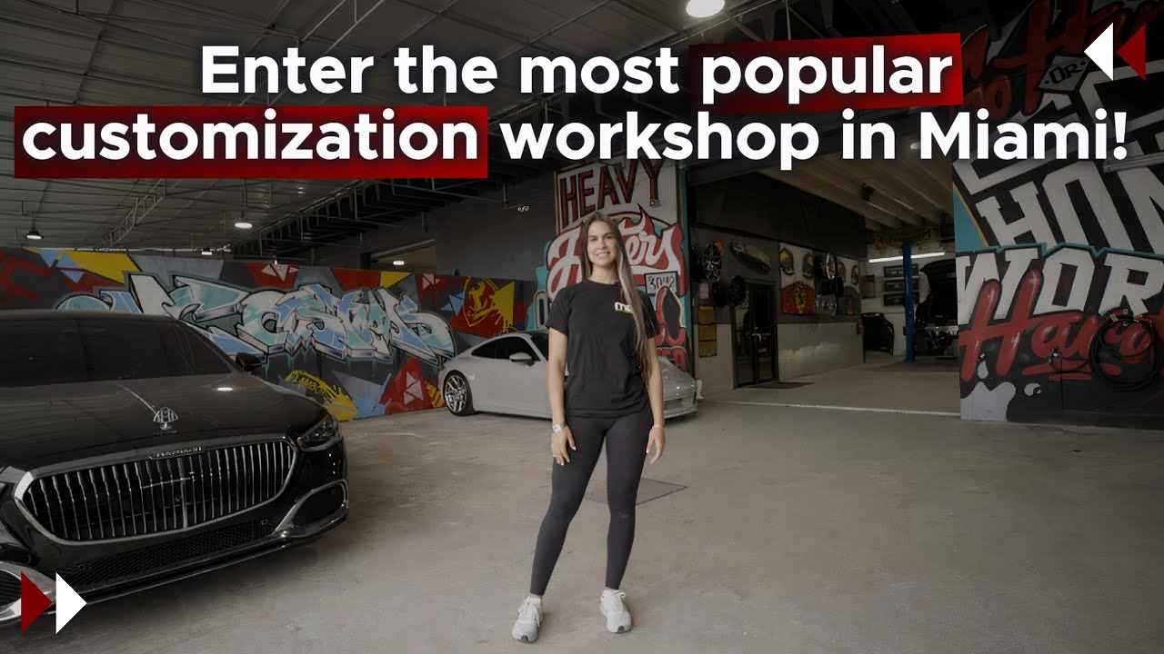 Exclusive tour of the MC Customs workshop in Miami!