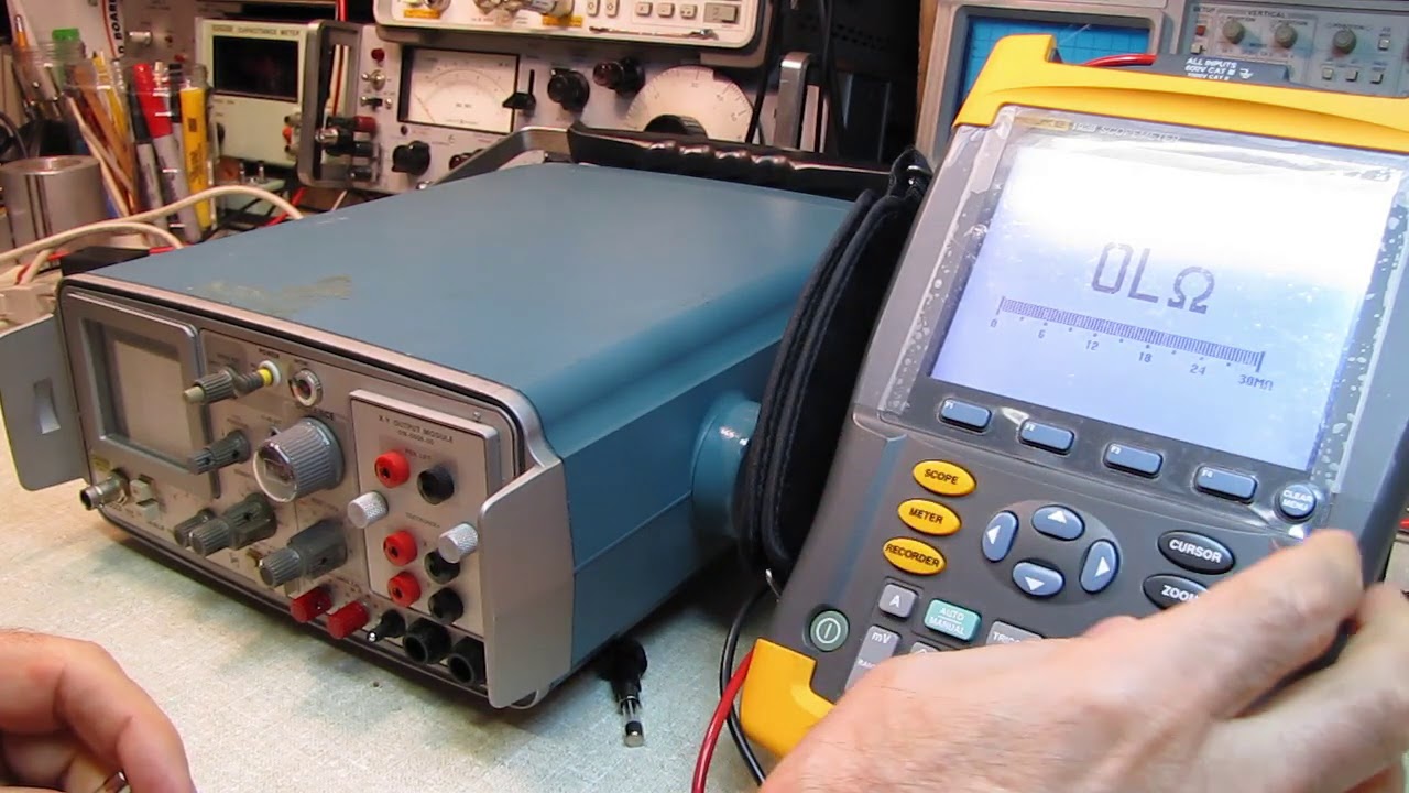 Tektronix 1503 TDR Repair Part 1