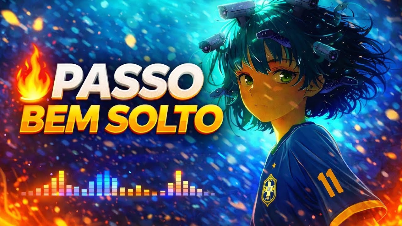 Passo BEM Solto 🔥   | Trending Brazilian Funk Beat 2026(visualizer 4K)