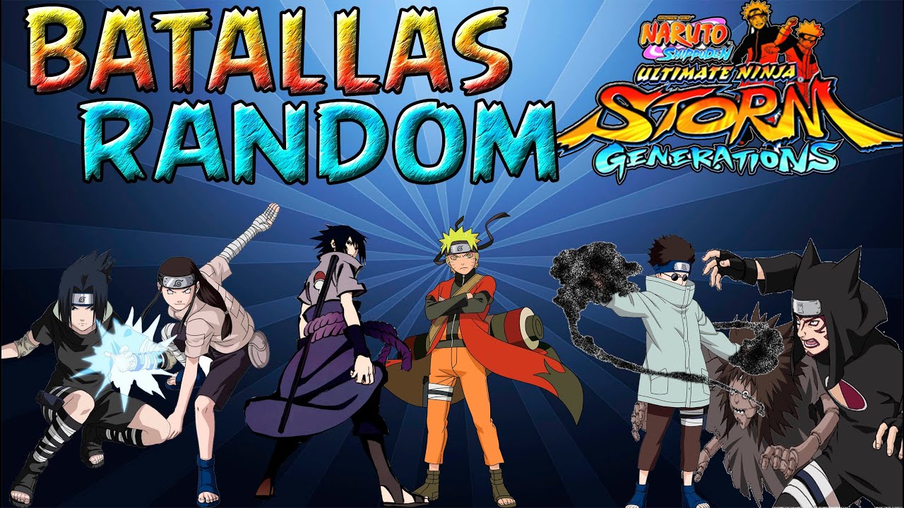 Naruto Ultimate Ninja Storm Generations - Random Battle #4 Handicap Minimo! Épica 2º batalla