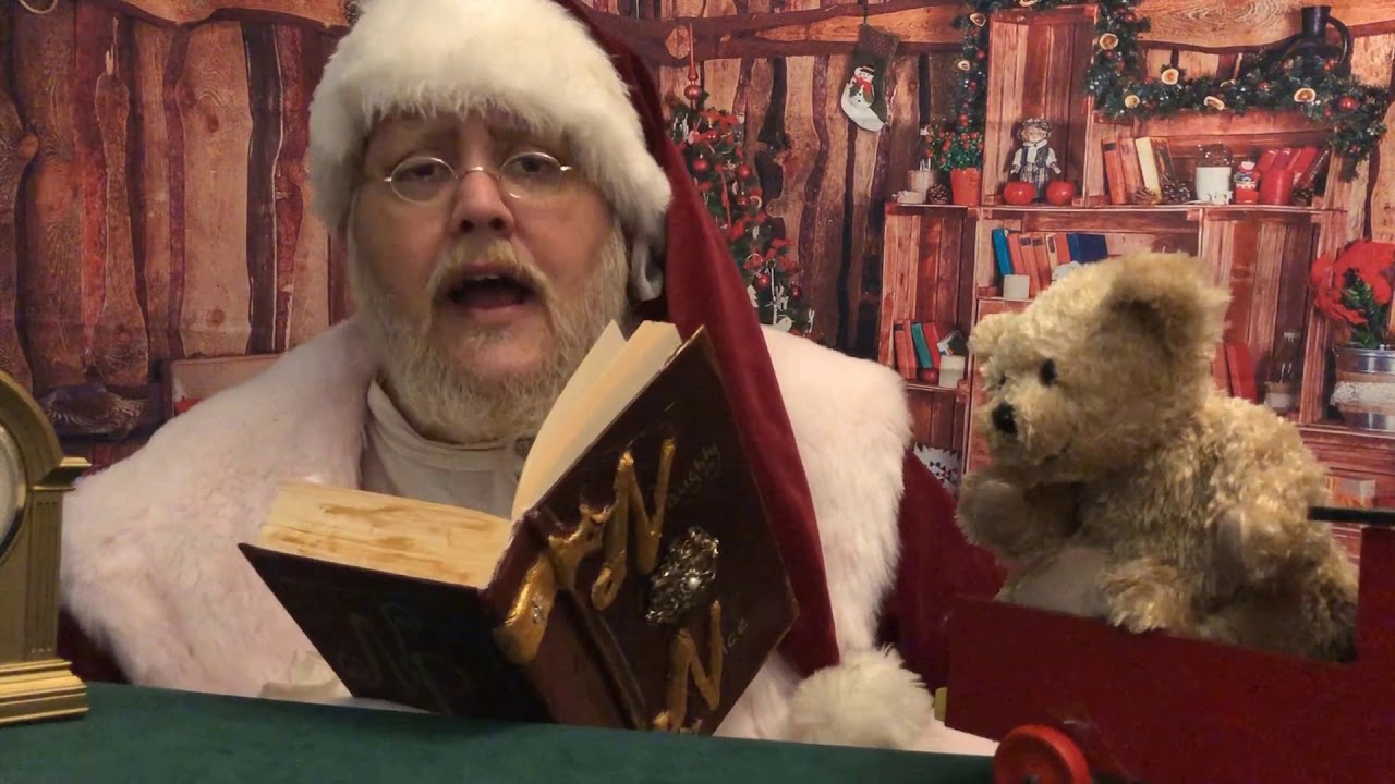 A Message For Chole Lucy and Myla From Santa