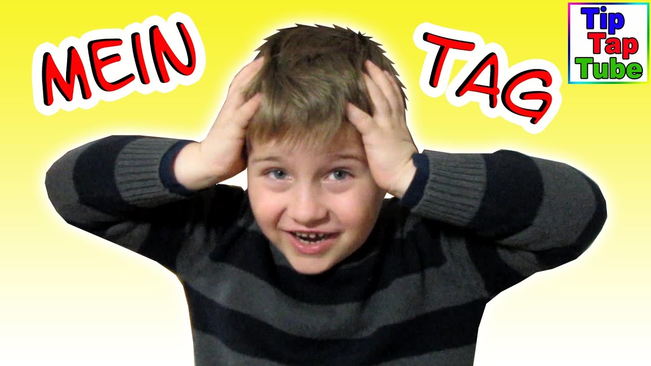 Mein Tag - Schule ist doof ;-) Musik Video TipTapTube Kinderkanal