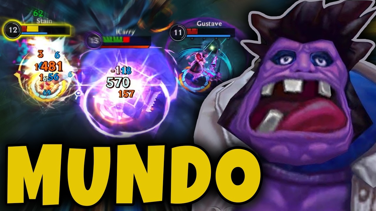 Wild Rift Mundo Baron Lane Gameplay in Season 20 (Build & Runes)