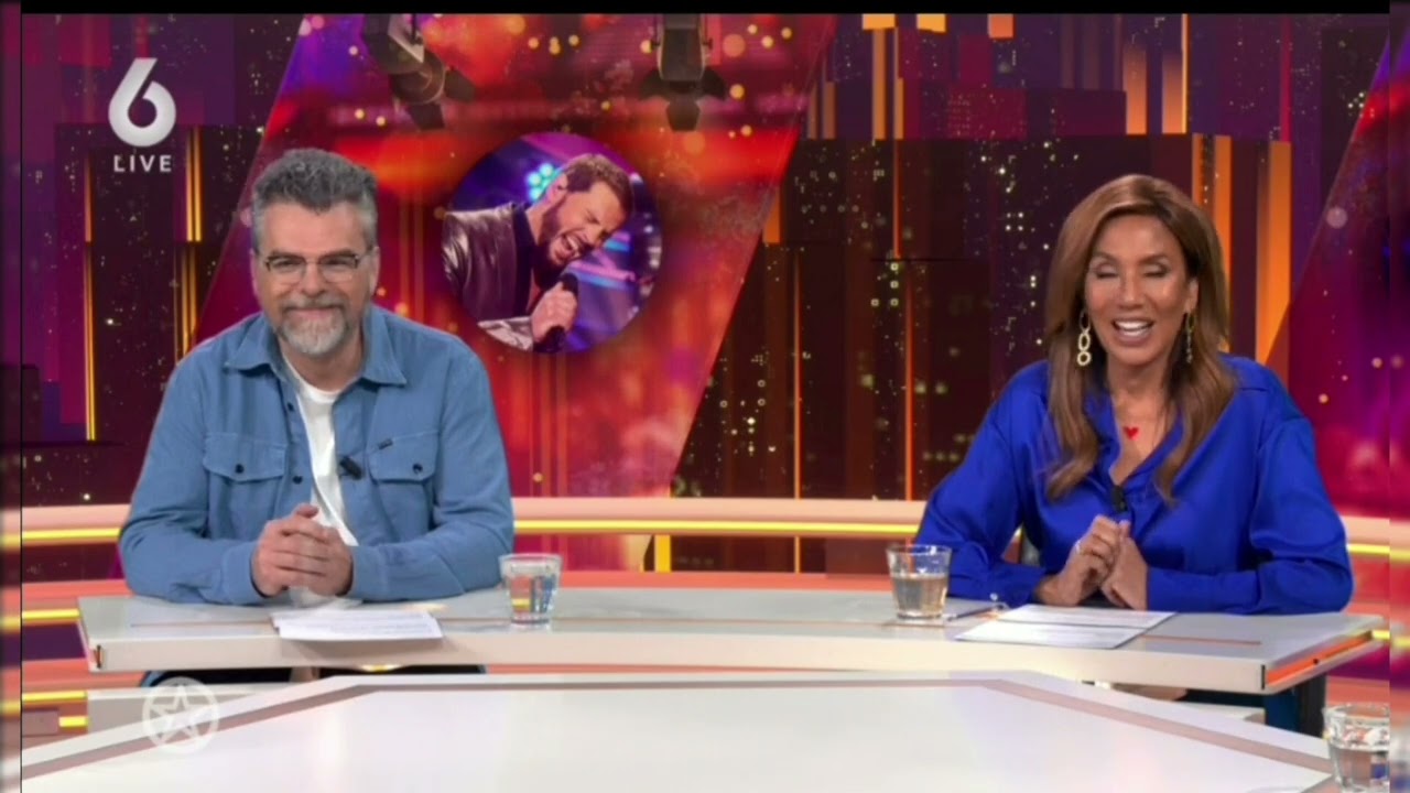 Bouke op Shownieuws, item The Tribute Live - 23-04-2023