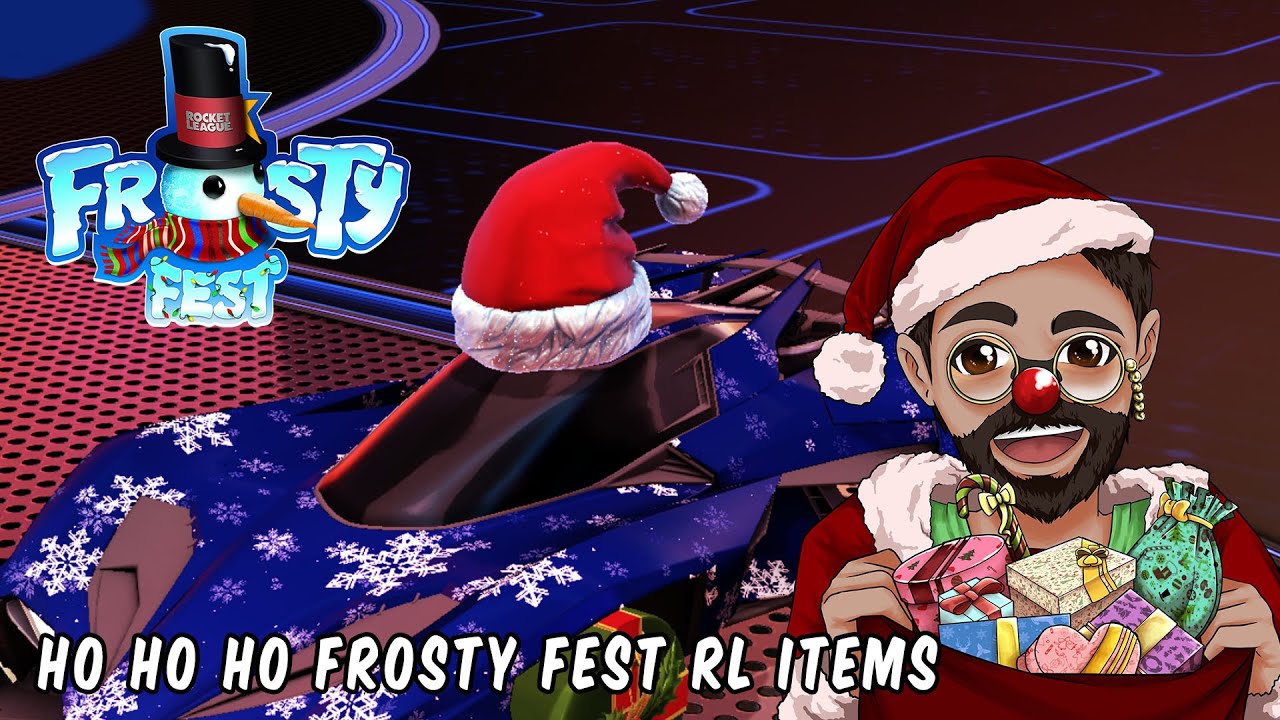 HO HO HO Frosty Fest RL Items 2020   &brvbar;   #RocketLeague #Frostyfest