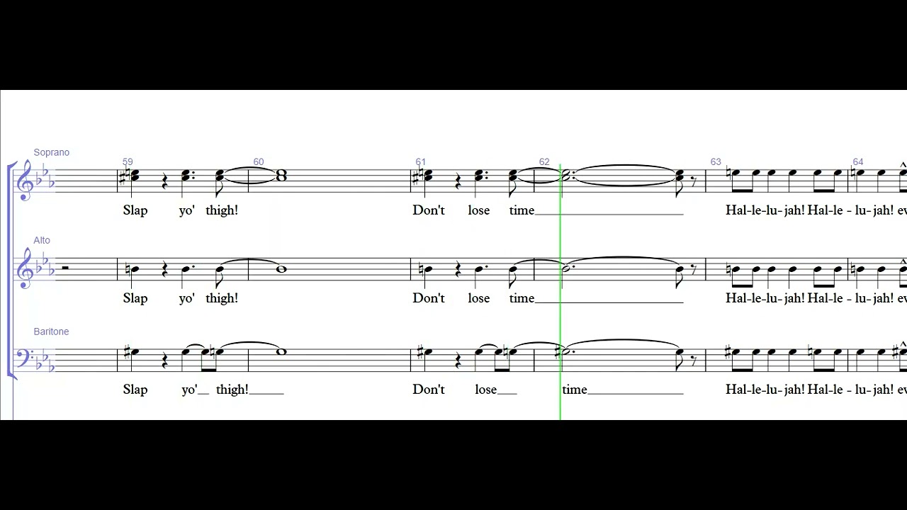 Clap Yo'Hand's SAB - Soprano