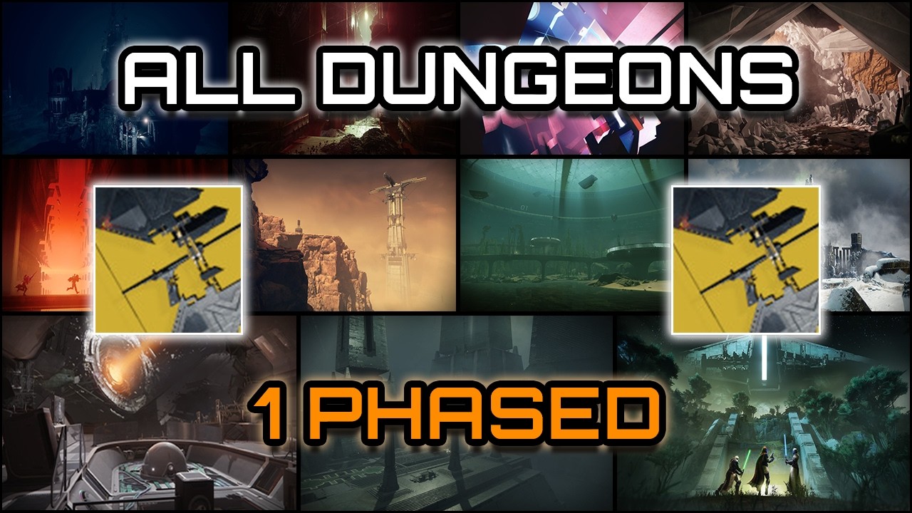 Every Destiny 2 Dungeon Boss ONE PHASED in DUO with Hierarchy of Needs